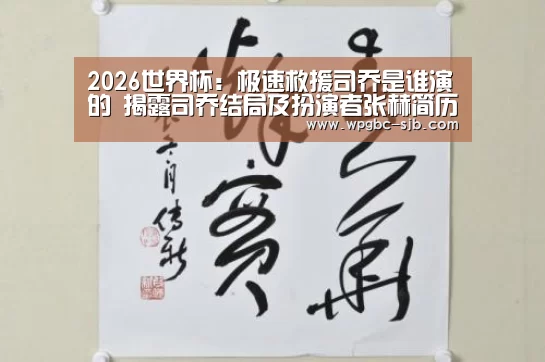 2026世界杯:极速救援司乔是谁演的 揭露司乔结局及扮演者张赫简历(图1) 世界杯外围买球